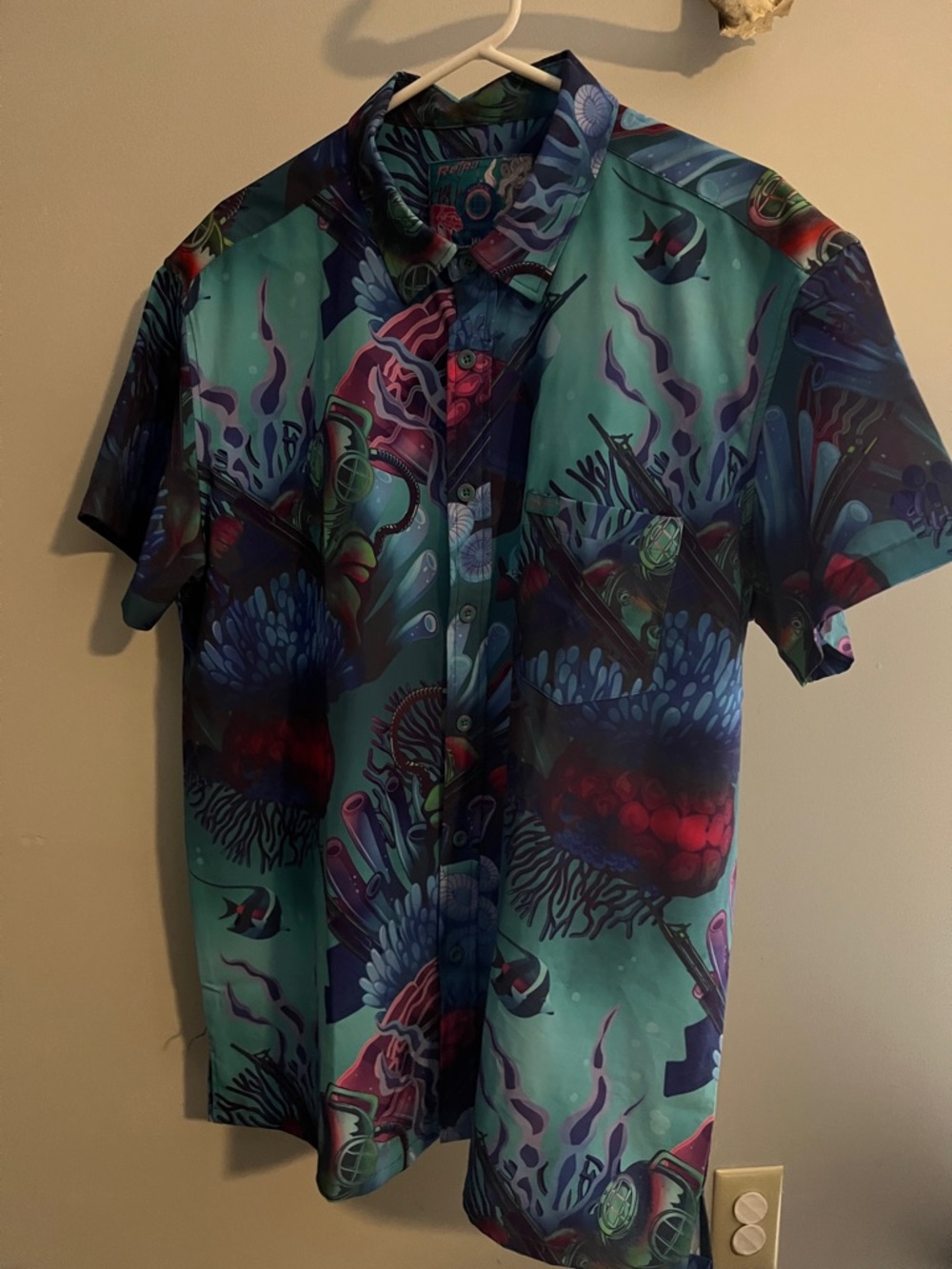 Retro Rifle Nautical Buttoned Up shirt